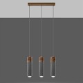 lampa wisząca 3 punkty świetlne Sollux Zane 0967