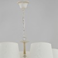 bielona lampa wisząca w stylu retro Alfa Roksana White 18535