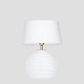 szklana lampa hand made 4concepts Antibes White L216922501