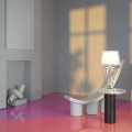Maytoni lampa stołowa do salonu Verre Z005TL-01BS