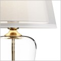 lampa szklana mosiężne elementy Maytoni Verre Z005TL-01BS