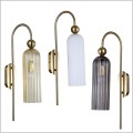 szklane kinkiety art deco Light Prestige Piega LP-939/1W