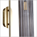 kinkiet z dymionym szklanym kloszem Light Prestige Piega Smoke LP-939/1W
