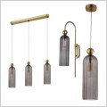Piega Smoked lampy art deco Light Prestige