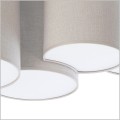 beżowa lampa sufitowa 5 x E27 Mona V TK Lighting  natural 9593