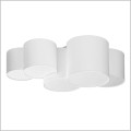 duża biała lampa na sufit do salonu Mona White 3443 TK Lighting