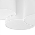 białe abażury w kształcie walca Mona White 3443 TK Lighting