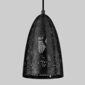 czarna lampa ażurowa średnica 20 cm Bene 31-11107 Candellux