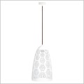 lampa ze stożkowym ażurowym kloszem Bene Candellux 31-70593