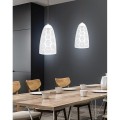 białe lampy wiszące do kuchni Candellux Bene 31-70593