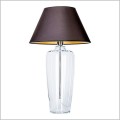 lampa szklana abażur czarno złoty Bilbao 4concepts L019031214
