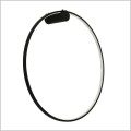 czarny kinkiet IP44 w kształcie koła 90 cm Light Prestige Mirror LP-999/1W L BK