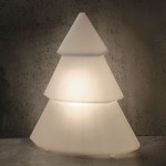 Crista choinka LED do domu lub ogrodu wysokość 80 cm Micante