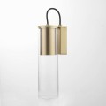 nowoczesny kinkiet złoto i szkło Manacor Light Prestige LP-232/1WGD