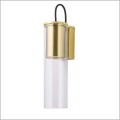 kinkiet w kolorze mosiądzu Manacor Light Prestige LP-232/1WGD