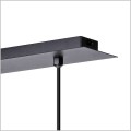 czarna metalowa lampa Albio Kaja K-4138
