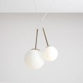 eleganckie lampy wiszące Bosso Mini Gold Aldex