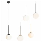 Bosso Mini 14 lampa wisząca mała biała kula 14 cm Aldex