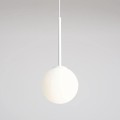 biała lampa wisząca Aldex Bosso Mini 14 White 1087XXS