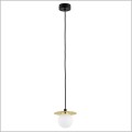 Trevi elegancka złota lampa wisząca Argon 8240