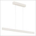 biała podłużna lampa nad wyspę kuchenną Argon Balans 8302