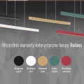 lampy wiszące LED Argon Balans kolorystyka