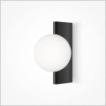 minimalistyczny czarny kinkiet Maytoni Avant-Garde MOD324WL-01B