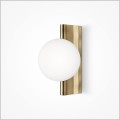elegancki złoty kinkiet Maytoni Avant-Garde MOD324WL-01BS