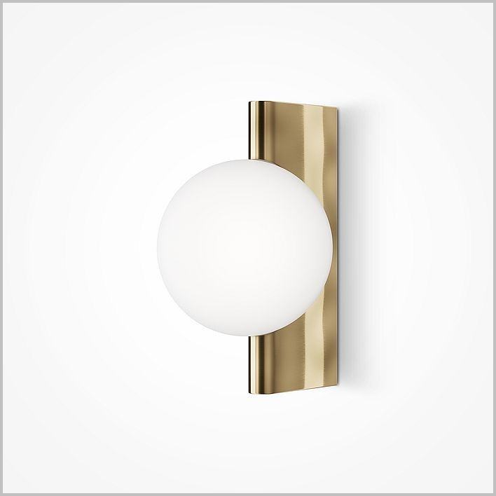 elegancki złoty kinkiet Maytoni Avant-Garde MOD324WL-01BS