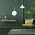 uniwersalna biała lampa do pokoju Emibig Abramo 1 White 159/1