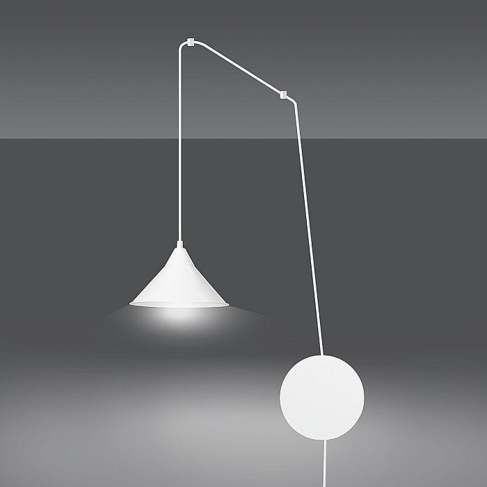 Emibig Abramo 1 White 159/1 uniwersalna lampa ścienno-sufitowa