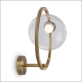 kinkiet LED na ścianę do sypialni Maytoni Lunare MOD327WL-L5BS3K1