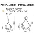 Maytoni lampy szklane Maya