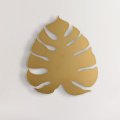 zloty kinkiet podświetlany LED TKlighting Monstera Gold