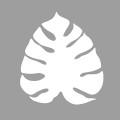 TKlighting Monstera White 1354 biały kinkiet metalowy LED