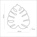 kinkiet Monstera TK Lighting LED 12W światło białe ciepłe 3000K