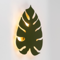 kinkiet podświetlany w kształcie liścia TKlighting Monstera Green 4668