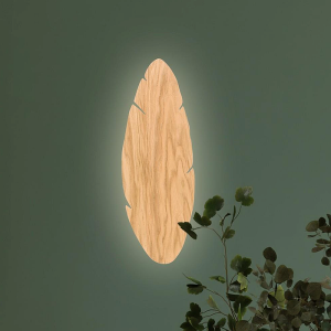 Hoja Wood drewniany kinkiet dekoracyjny 2 x G9 TK Lighting