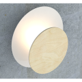 kinkiet podświetlany dwa koła Emibig Circle 1A White 970/1