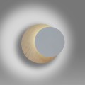 Circle White biały kinkiet dekoracyjny 1xG9 Emibig 971/1