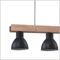 lampa wisząca drewno metal Vario Candellux 33-73471