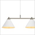 biała lampa wisząca 3 x E14 Marksjold Klint 108075