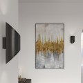 czarny kinkiet góra-dół do pokoju Penne 30 Sollux SL.0114