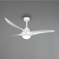 lampa z białym wiatrakiem sufitowym Alesund Reality R67142131