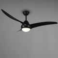 Alesund czarna hybryda lampy i wentylatora sufitowego Reality R67142132