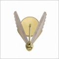 szklano złoty kinkiet LED Mariposa Light Prestige LP-1715/1W