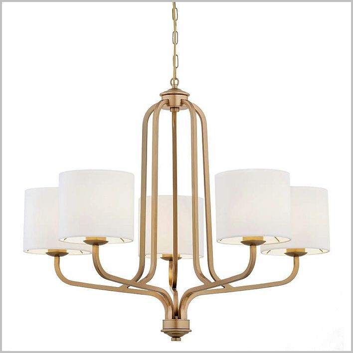 złota lampa wisząca do salonu Argon Maranello 2172