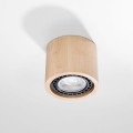 lampa sufitowa naturalne drewno Sollux Basi 1 SL-0913
