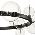 szklane transparentne kule rożnej wielkości lampa Orion XC111-850 Step into Design
