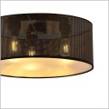 czarno złota duża lampa sufitowa Aston Black Gold 1148-3 Emibig